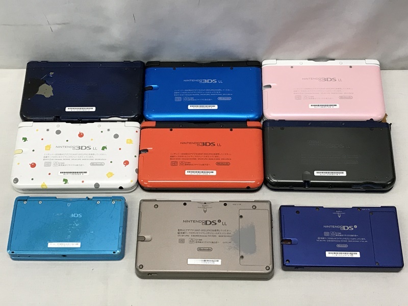 カメ)Nintendo ニンテンド 3DS LL / 3DS / DSi LL /Dsi 計9点 まとめ セット 難有 ジャンク 現状品 ◆T2405018 ME07Bの画像2