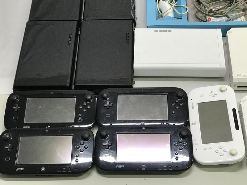 カメ)Nintendo Wii / Wii U / Game Pad / 付属品 まとめ セット 難有 ジャンク 現状品 ◆T2405030 ME15B_画像4