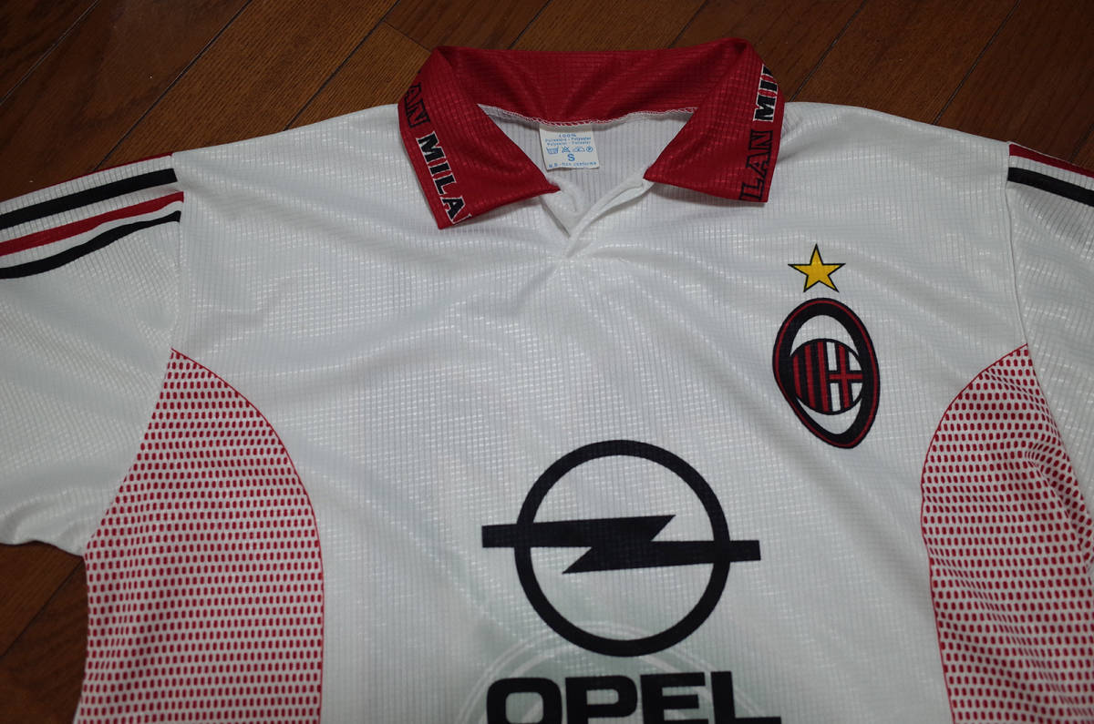 新品未使用 ACミラン レプリカ ユニフォーム オペル AC MILAN OPEL Sサイズ PIRLO 21 アンドレア・ピルロ_画像2