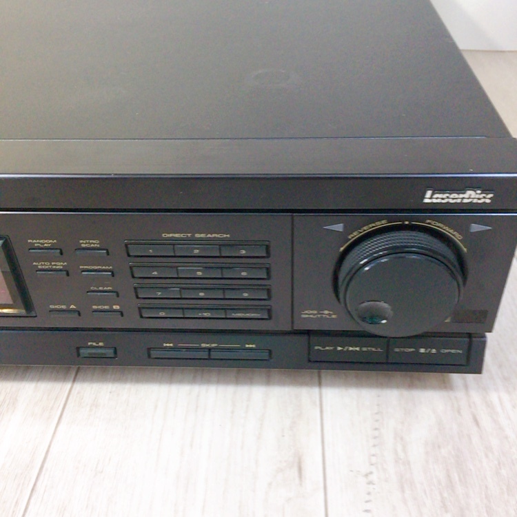動作品 CDプレーヤー CLD-970 pioneer Pioneer パイオニア LDプレーヤー レーザーディスク CDV コンパチブル_画像7