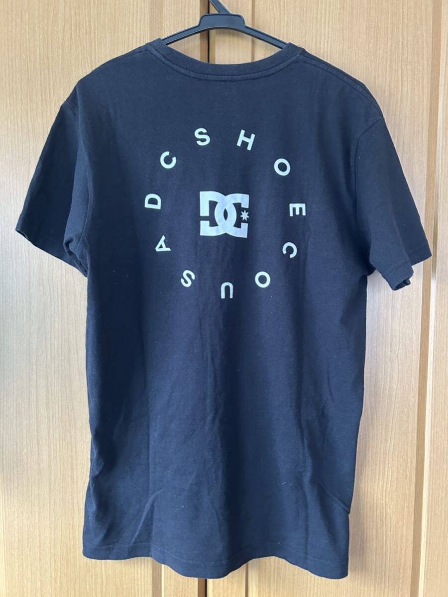 ディーシーシューズ DC SHOES　Tシャツ 半袖　L　ブラック　クルーネック_画像2