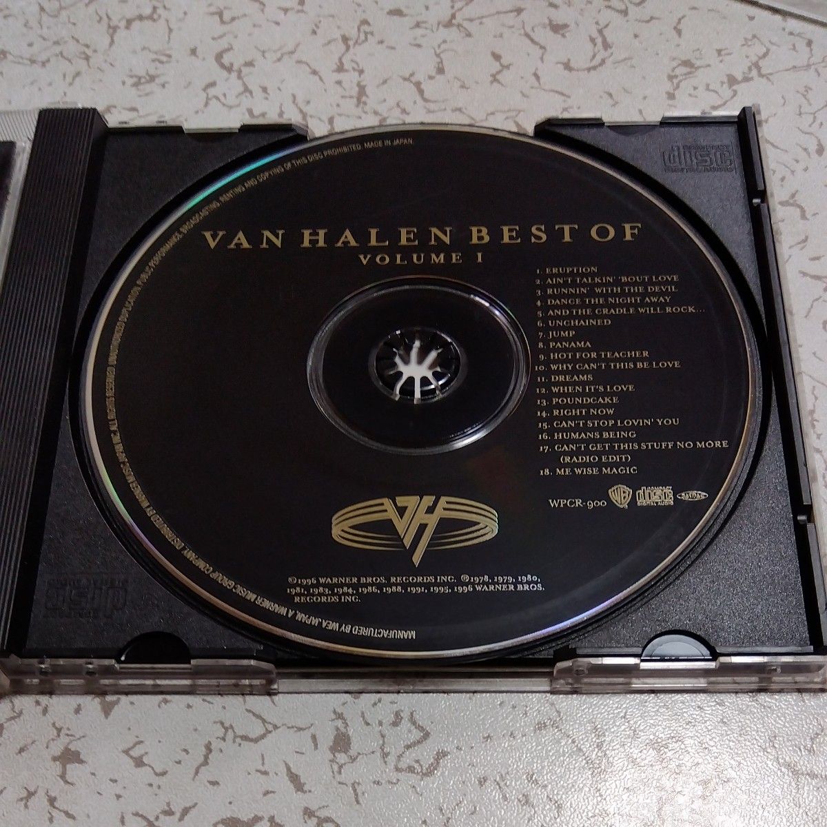 CD VAN HALEN BEST OF VALUME Ⅰ