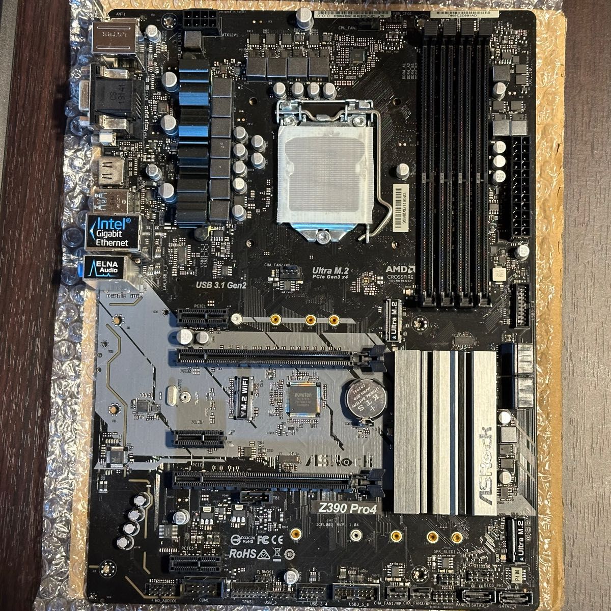 【ジャンク】 ASRock Z390 Pro4 ATX マザーボード LGA1151