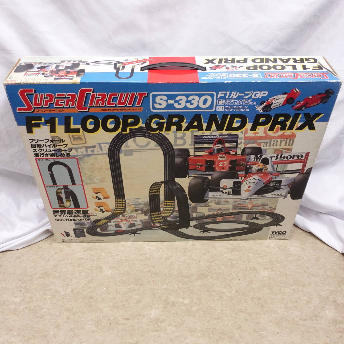 1円スタート おもちゃ ジャンク エポック F1 LOOP GRAND PRIX S-330 SUPER CIRCUIT ジャンク F1ループGP スーパーサーキット TYCO の画像9