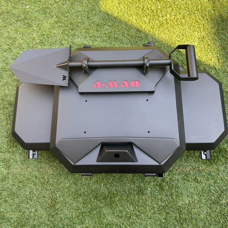  free shipping Wrangler JK water tank carrier storage box the back side rear gate made of stainless steel camp key attaching 