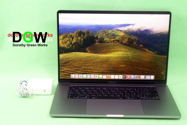 美品2! 2019 MVVK2J/A MacBook Pro 16” Retina Core i9 8コア 2.3GHz 16GB SSD1TB OS14.3.1 Sonoma SpaceGrayの画像1