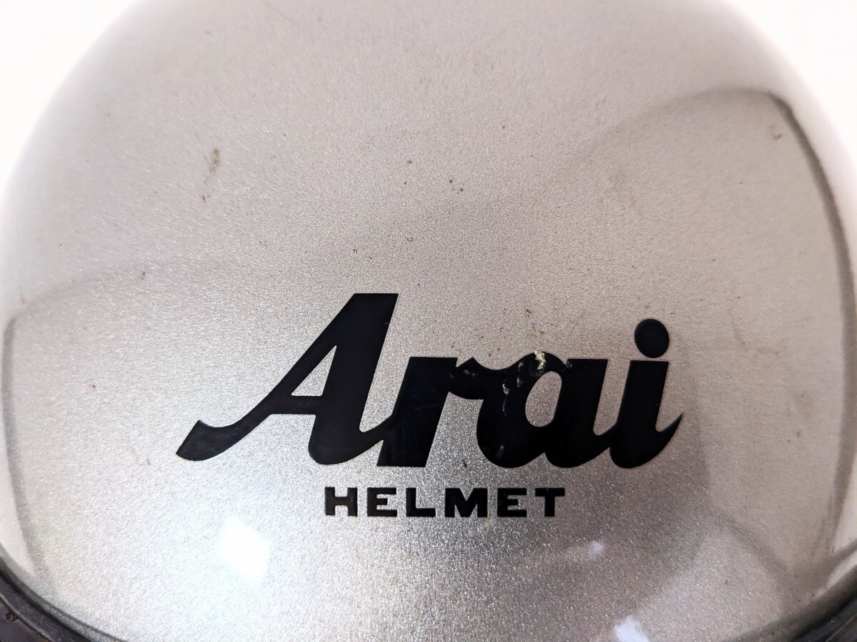 ヘルメット ARAI アライ SZα adSis-Z シルバー 59cm-60cm _画像9