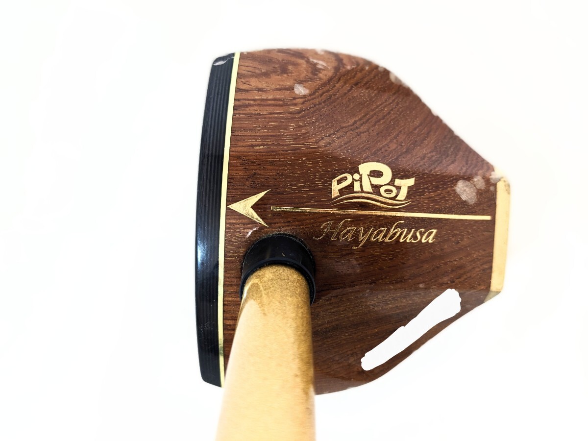 パークゴルフクラブ PIPOT Hayabusa 右打ち ボール2個セット CARBON SHAFT IPGA _画像2