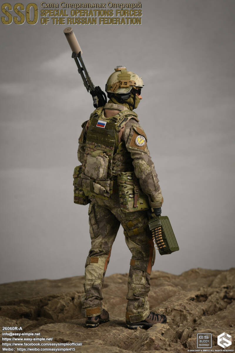 Easy&Simple 1/6 Russian Special Operations Forces(SSO) 通常.Ver 未開封新品 26060R-A 検) DID 3R DAMTOYS Facepoolfigure UJINDOU_画像5