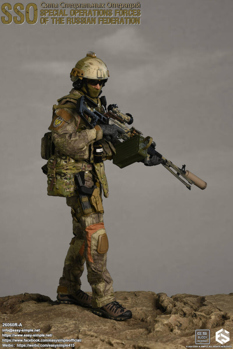 Easy&Simple 1/6 Russian Special Operations Forces(SSO) 通常.Ver 未開封新品 26060R-A 検) DID 3R DAMTOYS Facepoolfigure UJINDOU_画像3