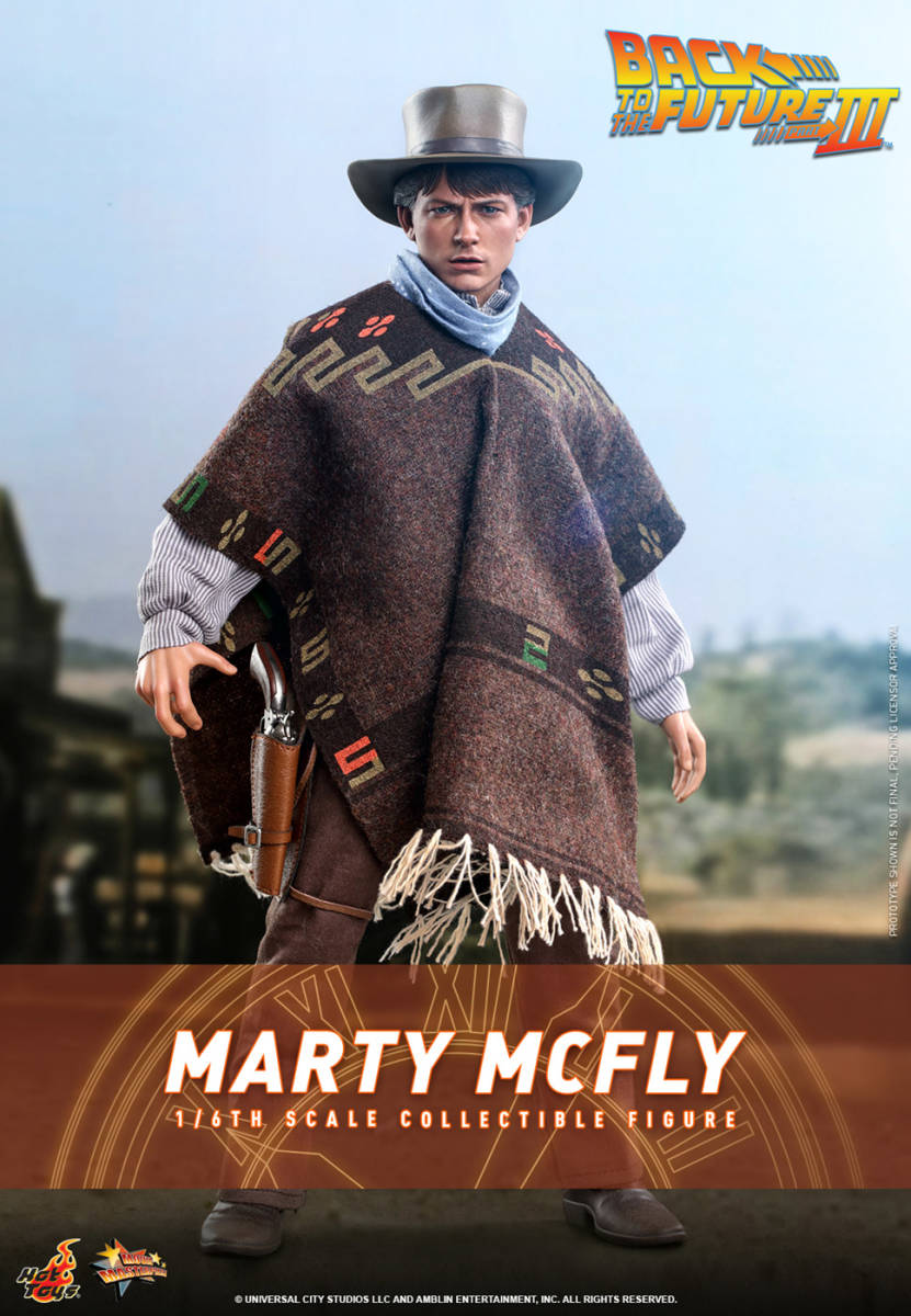 ホットトイズ 1/6 バック・トゥ・ザ・フューチャー PART3 マーティ マクフライ 未開封新品 MMS616 Back to the Future Marty McFly HOTTOYS_画像1