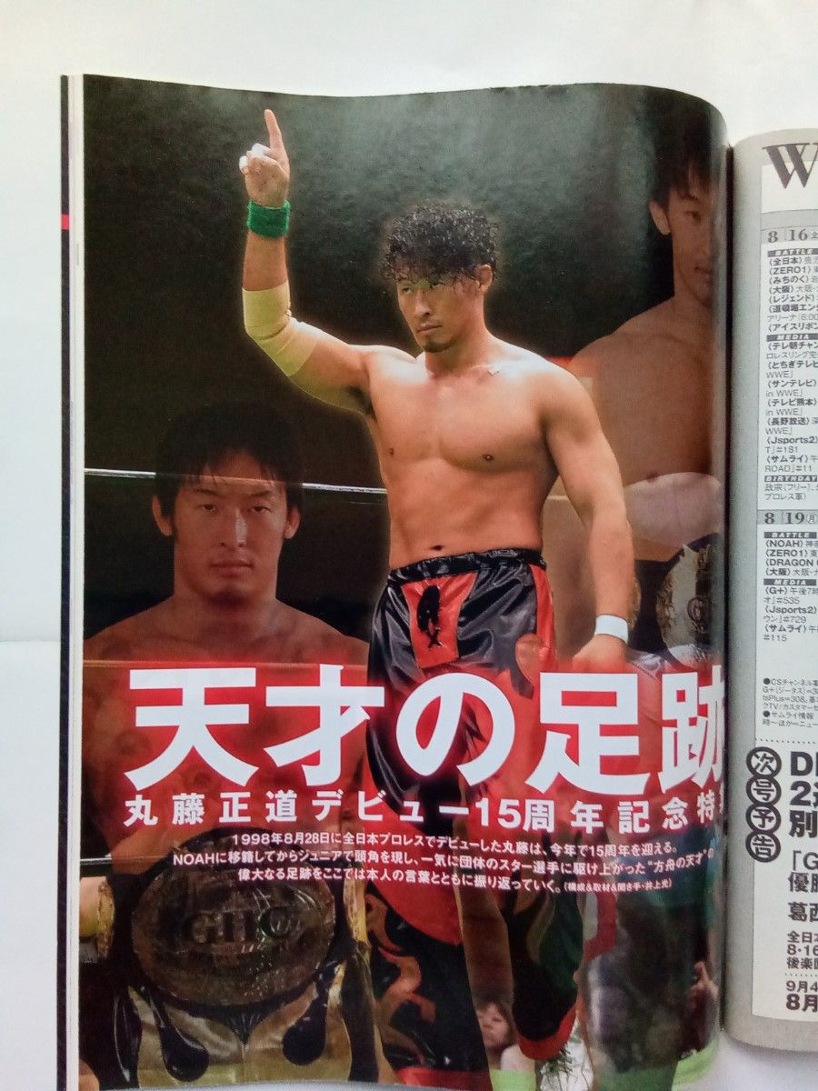 週刊プロレス増刊No.1699 『新日本プロレス「G1クライマックス23」決算号』内藤哲也 悲願の初優勝