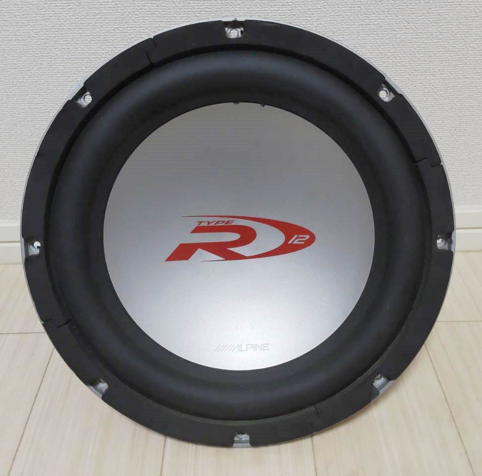 ALPINE SWR-1241D RMS300W/MAX1000W 12インチ 30cm DVC 4Ω+4Ω サブウーファー アルパイン_画像1