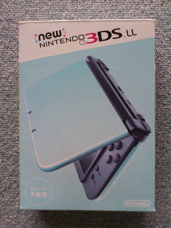 Newニンテンドー3DS LL ライム ブラック 取扱説明書 Nintendo 任天堂 本体 .の画像1