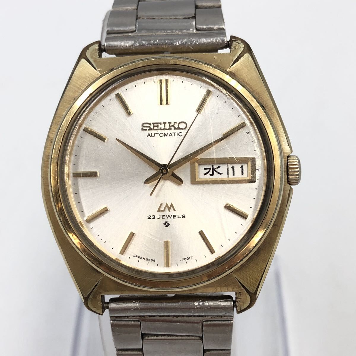 5.10MK-Y342★SEIKO LM 腕時計★セイコー/自動巻き/ブランドウォッチ/watch/国鉄/CH0 DC0の画像2