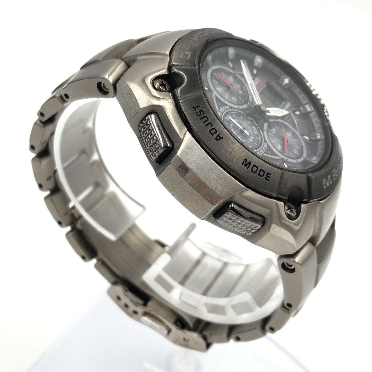 5.16KI-Y355★CASIO G-SHOCK MR-G 腕時計★カシオ ジーショック Gショック MRG-7000DJ 4302 電波ソーラー チタニウム仕様 ウォッチDG0/EA4_画像4