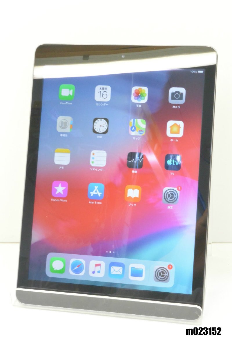 Wi-Fiモデル Apple iPad Air Wi-Fi 16GB iPadOS12.5.7 スペースグレイ MD785J/B 初期化済 【m023152】_画像1