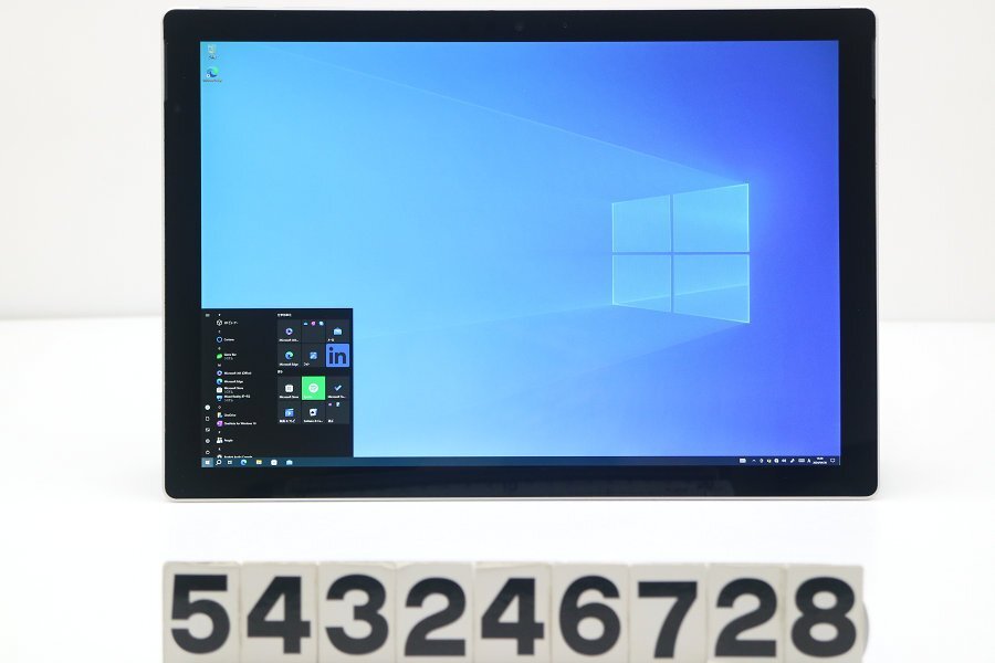 【ジャンク品】Microsoft Surface Pro 5 256GB Core i5 7300U 2.6GHz/8GB/256GB(SSD)/Win10 バッテリー膨張 AC欠品 【543246728】の画像1