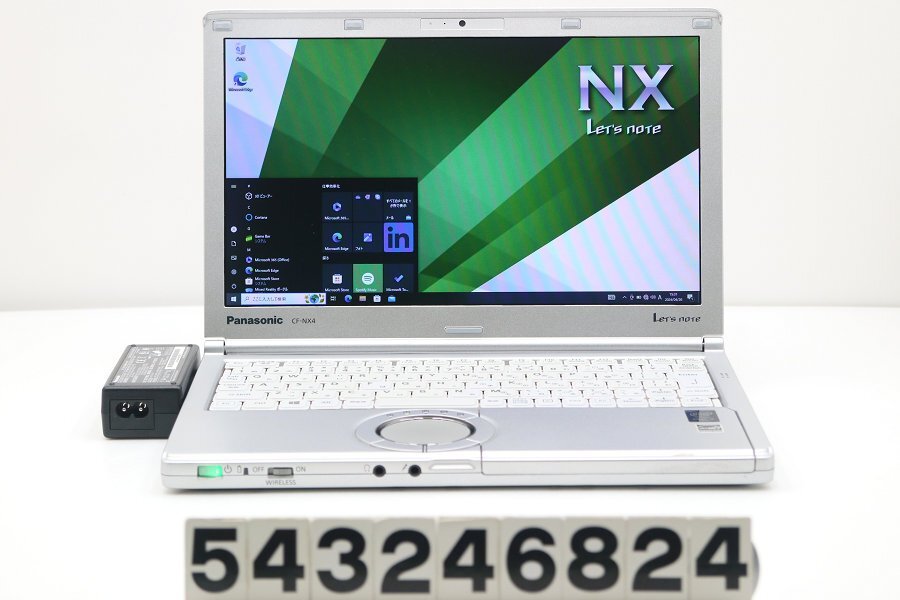 Panasonic CF-NX4EDHKS Core i5 5300U 2.3GHz/8GB/256GB(SSD)/12.1W/WXGA++(1600x900)/Win10 【543246824】_画像1