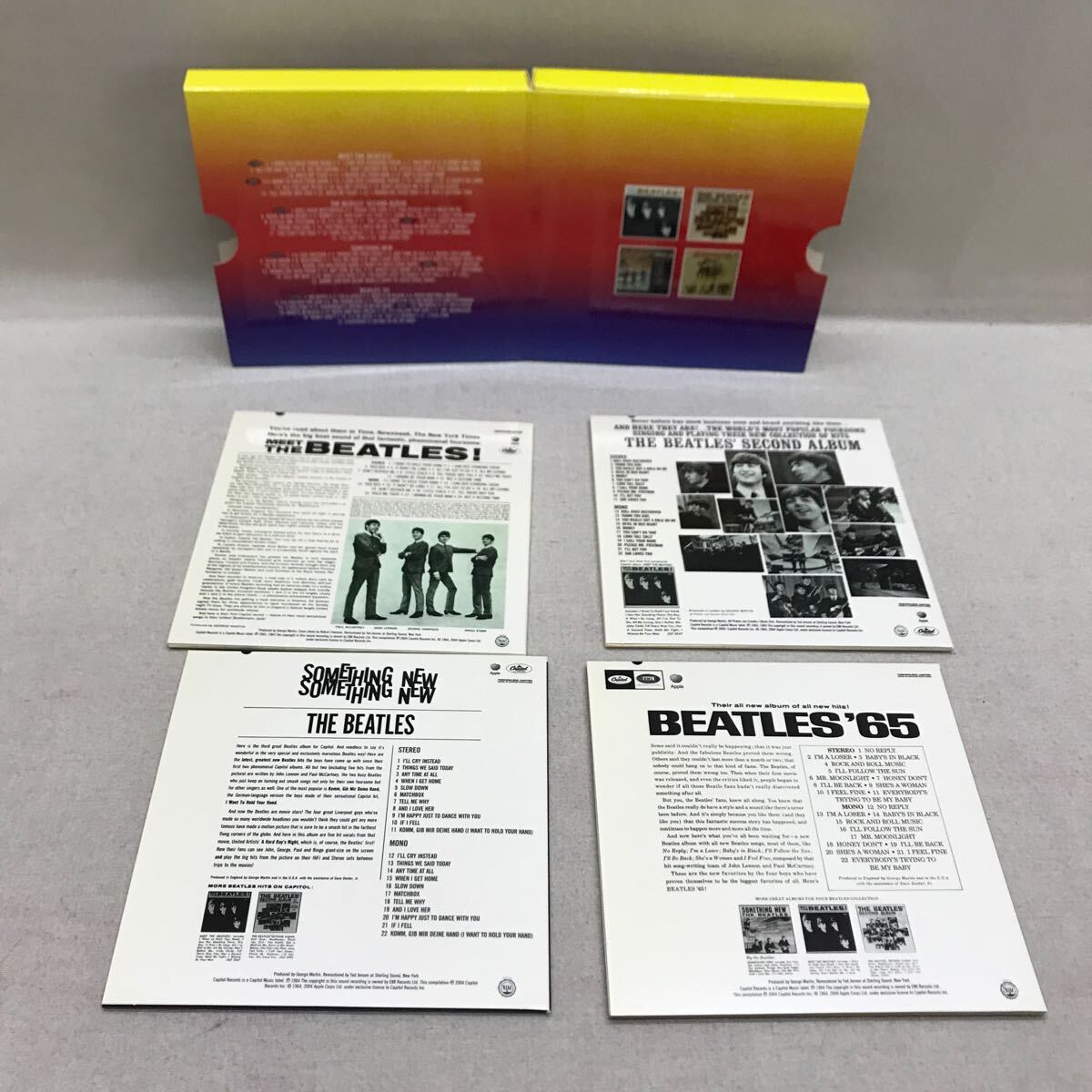【3S04-367】送料無料 4CD-BOX ザ・ビートルズ THE BEATLES THE CAPITOL ALBUMS VOL.1 日本盤_画像6