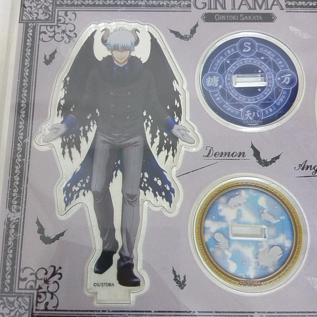  нераспечатанный Gintama Sakata Gintoki ангел & демон ver. акрил подставка A370