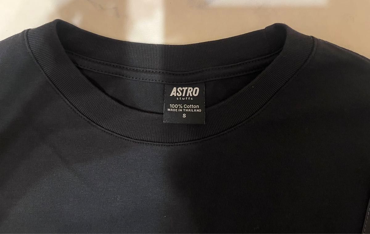 ASTRO stuffs ロンT sサイズ　黒