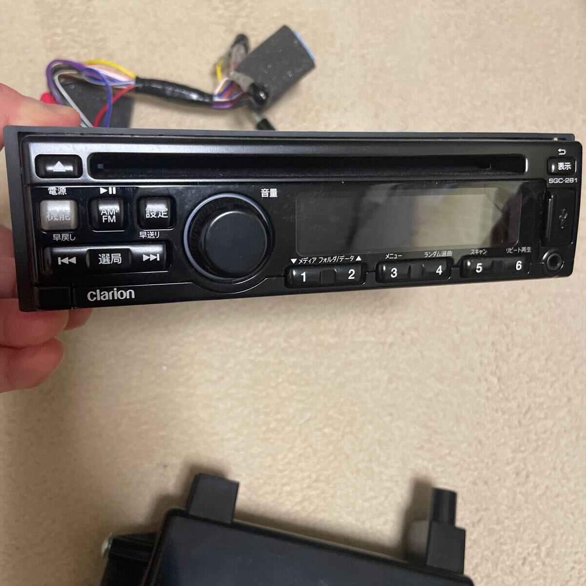 ② new goods removed car radio 99000-79bp9 Clarion clarion