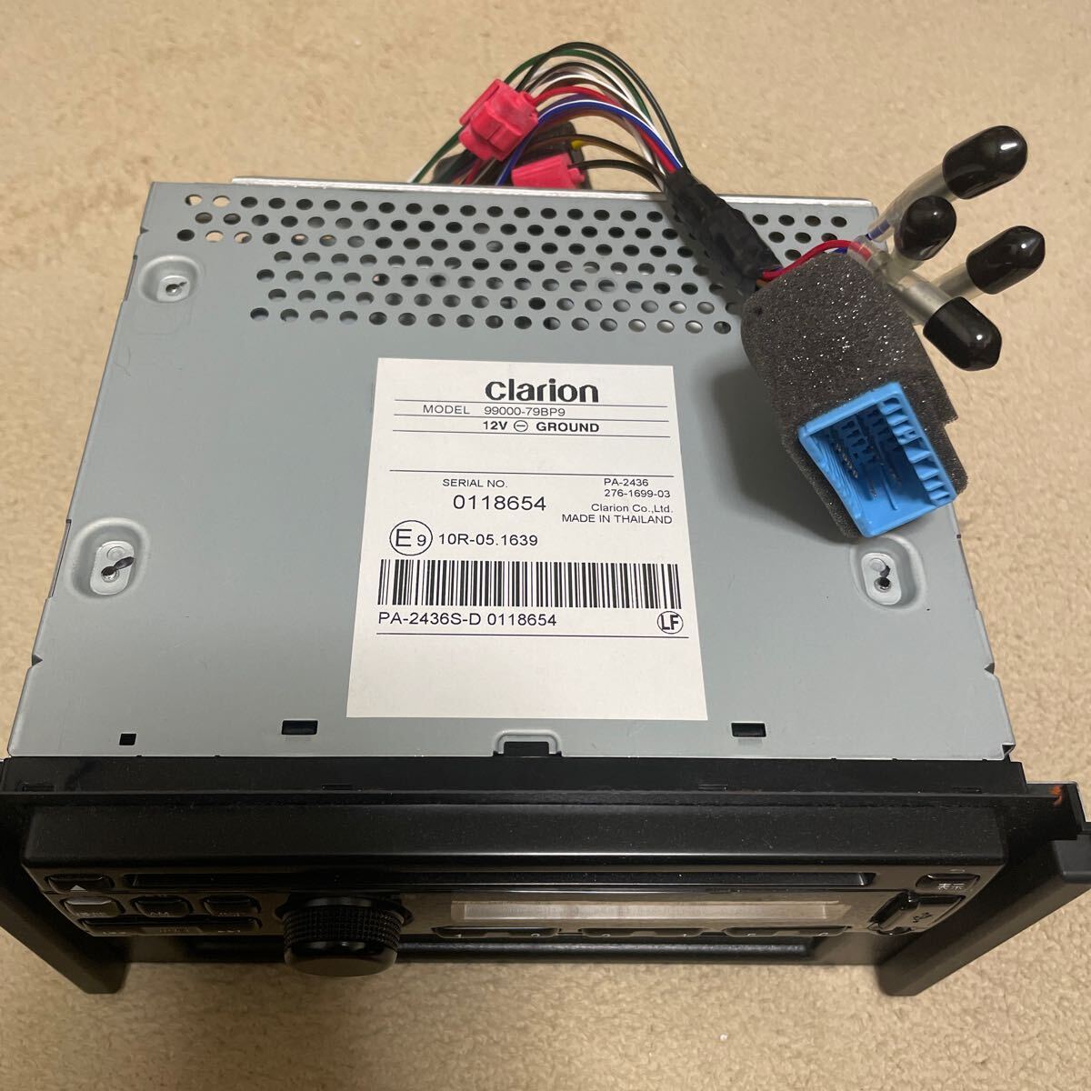  new goods removed car radio 99000-79bp9 Clarion clarion