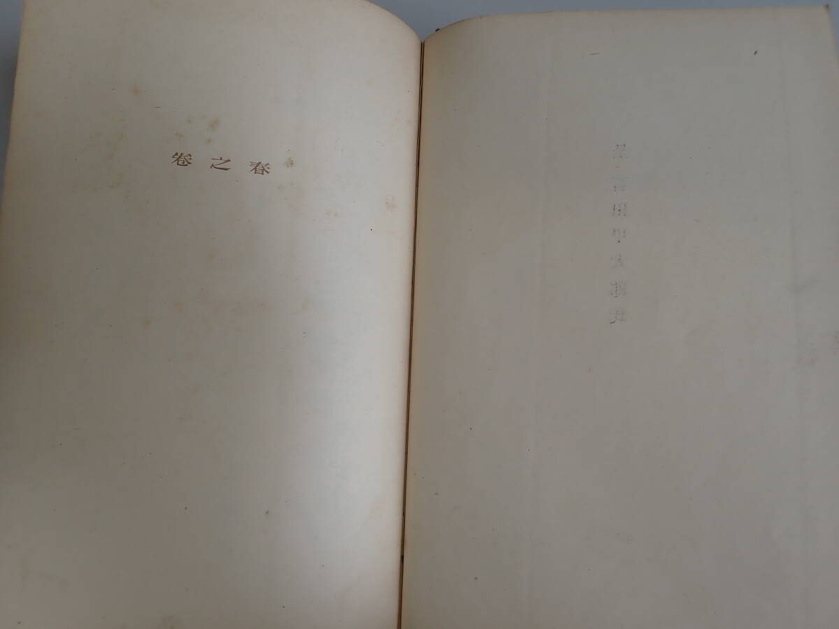 L6Dψ 青春 小栗風葉 春陽堂 明治39年3月発行 古書 和書_画像10