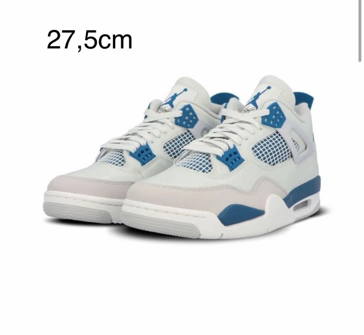 AIR JORDAN 4 RETRO MILITARY BLUE 27.5cm