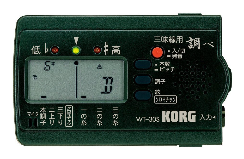  быстрое решение * новый товар * бесплатная доставка KORG WT-30S shamisen для проверка shamisen специальный тюнер / почтовая доставка 