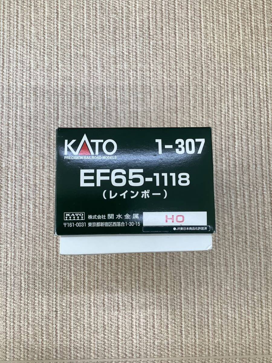 KATO 1-307 EF65-1118 レインボー HOゲージ 鉄道模型 ジャンク_画像4