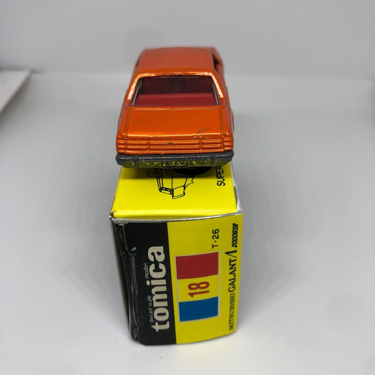  Tomica made in Japan black box 18 Mitsubishi Galant Ram da that time thing out of print 