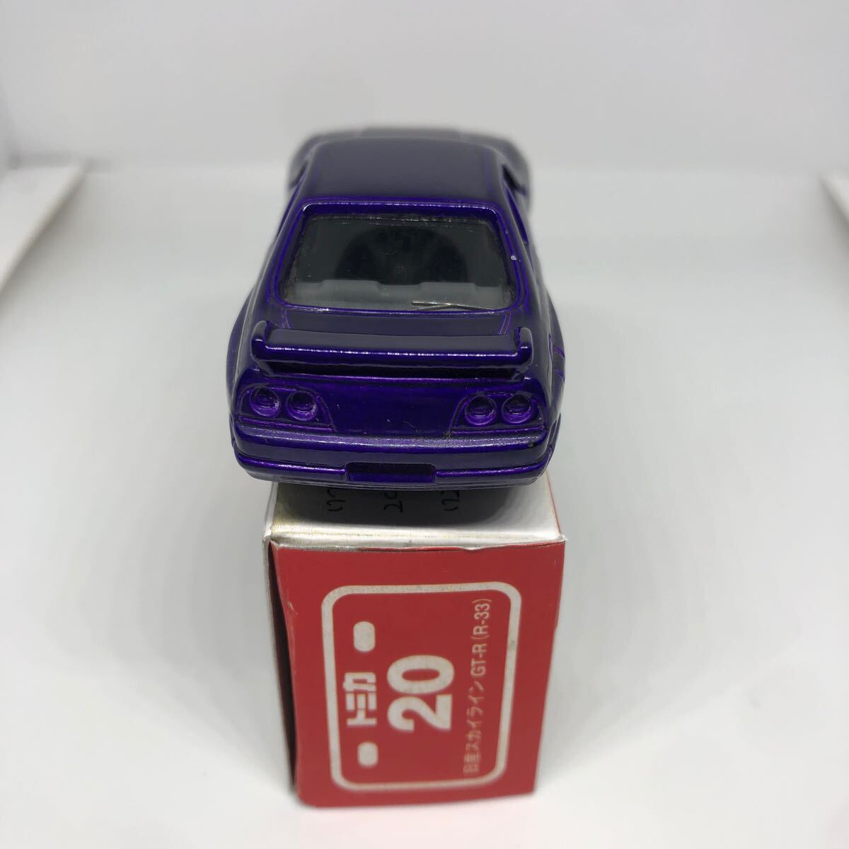  Tomica made in Japan red box 20 Nissan Skyline GT-R R-33 that time thing out of print 