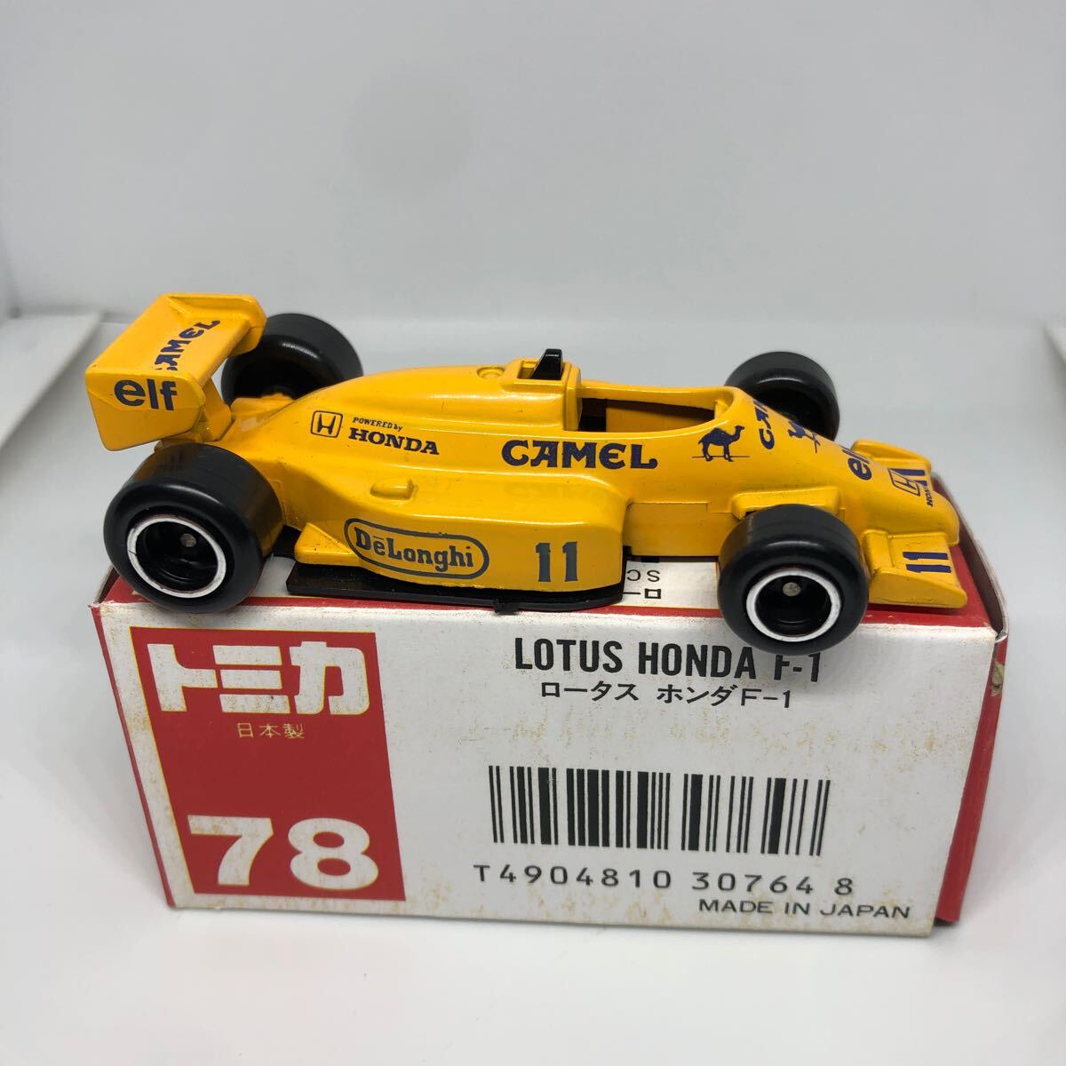  Tomica made in Japan red box 78 Lotus Honda F1 that time thing out of print 