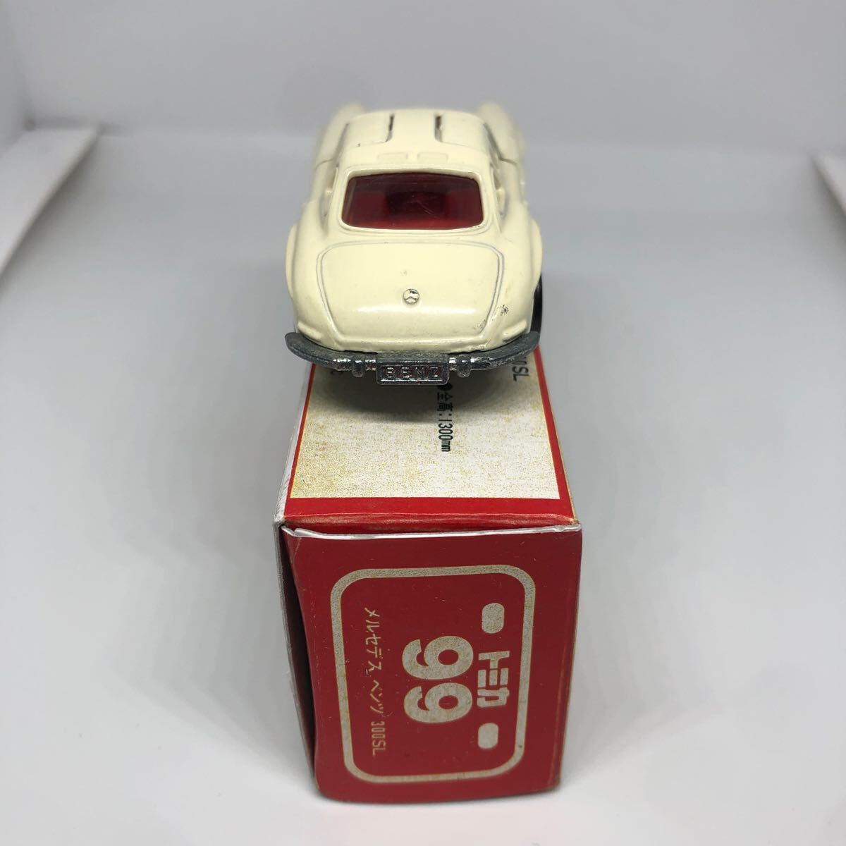 トミカ　日本製　赤箱　99 メルセデス　ベンツ　300SL 当時物　絶版_画像4
