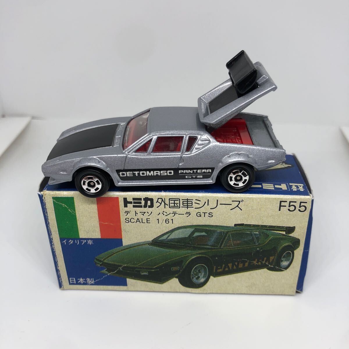 トミカ　日本製　青箱　F55 デトマソ　パンテーラ　GTS 当時物　絶版　①_画像5