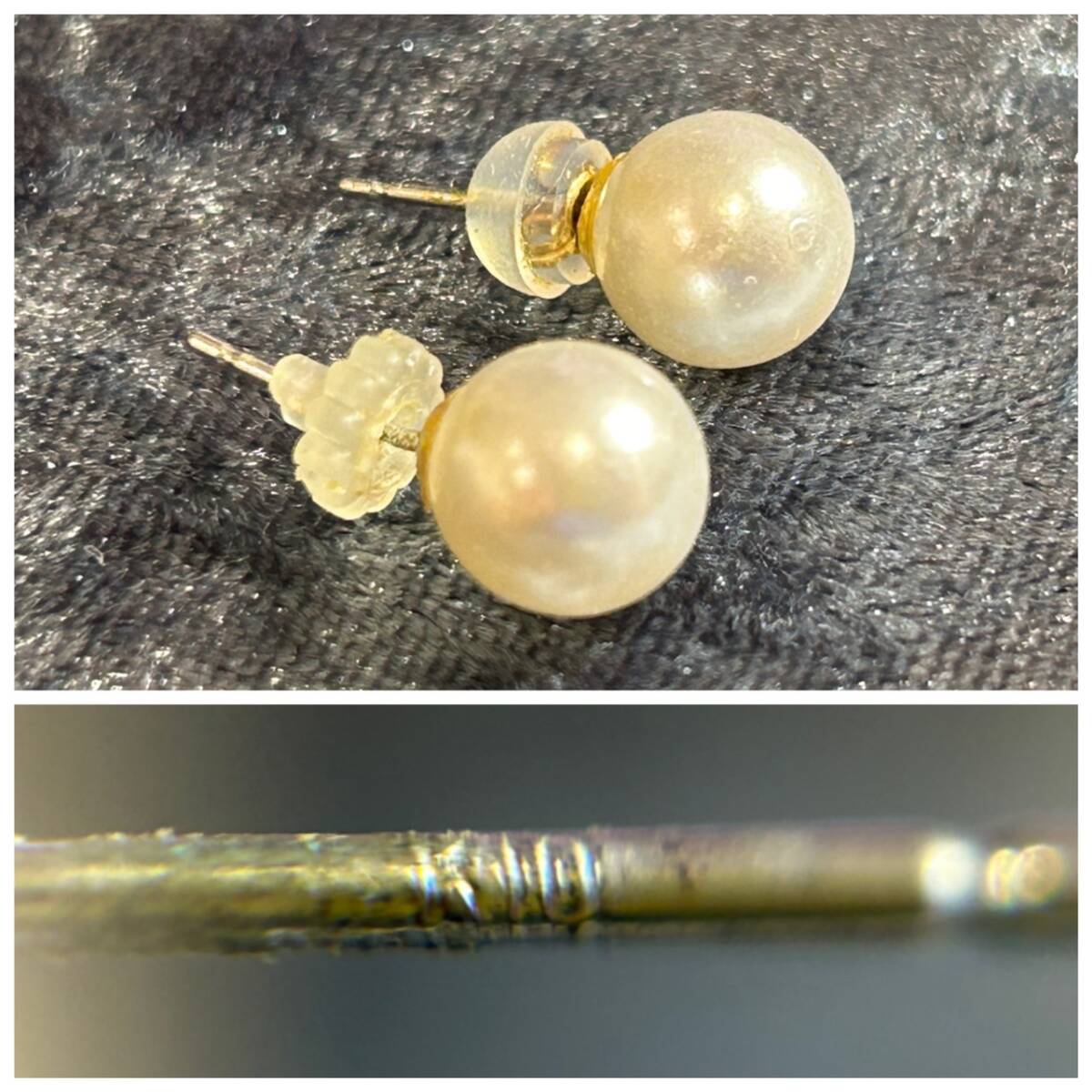 *[240509-12MA] accessory / precious metal / summarize / earrings / ring /K18/K10/K14WG/ Gold / gold / silver / gross weight : approximately 13.42g/ stone. weight contains / stone. details unknown / other 