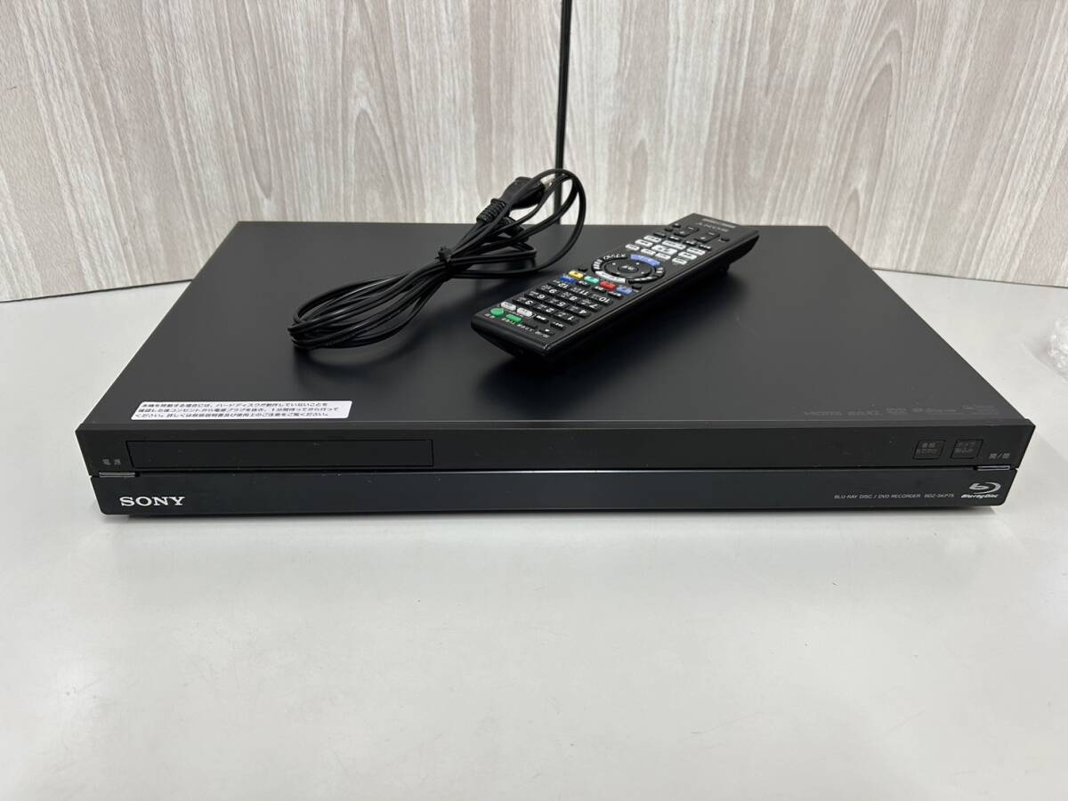 *[240517-2MA] present condition / operation goods /②SONY/ Sony /BDZ-SKP75/ Blue-ray disk recorder /2 number collection same time video recording / wireless LAN built-in /500GB/2011 year / remote control attaching 