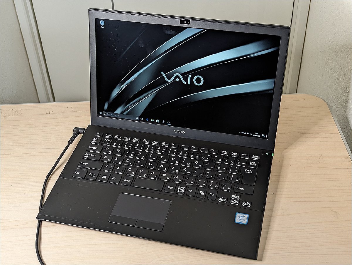 1円スタート 軽量薄型 VAIO 13インチ ノートパソコン 送料無料 第6世代 Core i5 メモリ4GB SSD128GB_画像1