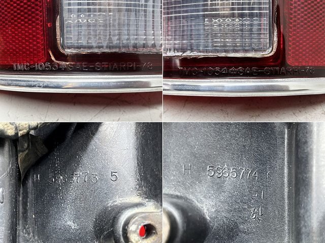 ★# シボレー K5 ブレイザー 2WD 81年 5.0L テールランプ 左右セット (在庫No:A37849) (6848)_画像10