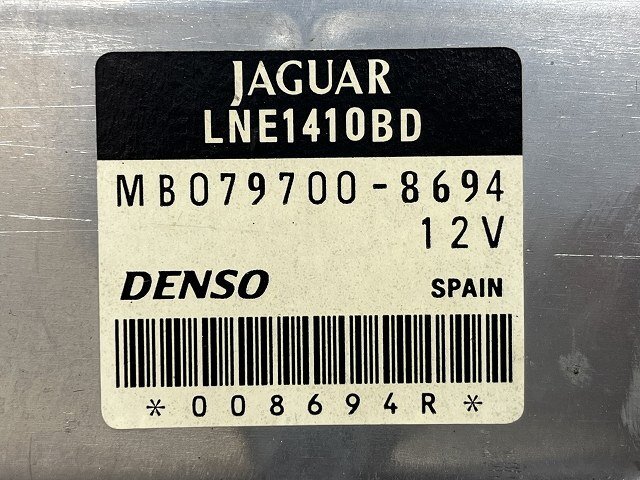  Jaguar XJ X308 99 year JLDC engine computer -LNE1410BD ( stock No:517316) (7541)