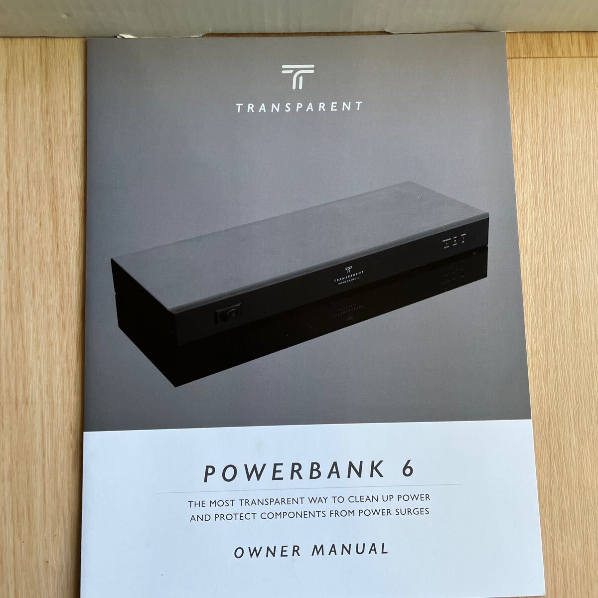 TRANSPARENT　PowerBank6　トランスペアレント・パワーコンディショナー　P6_画像2