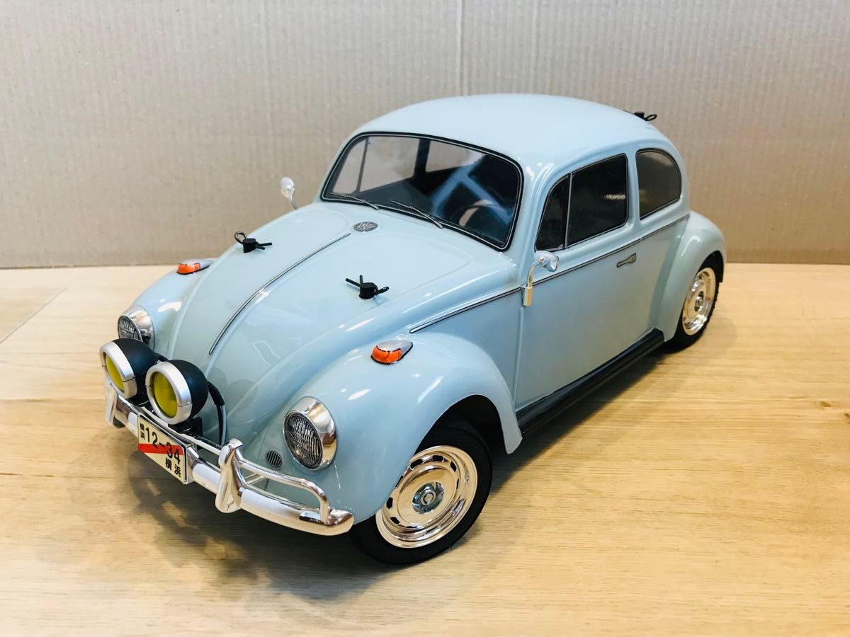 タミヤ 1/10 フォルクスワーゲンビートル M-06 塗装済み メカ タミヤ 1/10 フォルクスワーゲンビートル M-06 塗装済み メカ