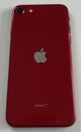 【美品/送料無料】Apple(アップル) iPhone SE 第3世代 64GB プロダクトレッド_画像5