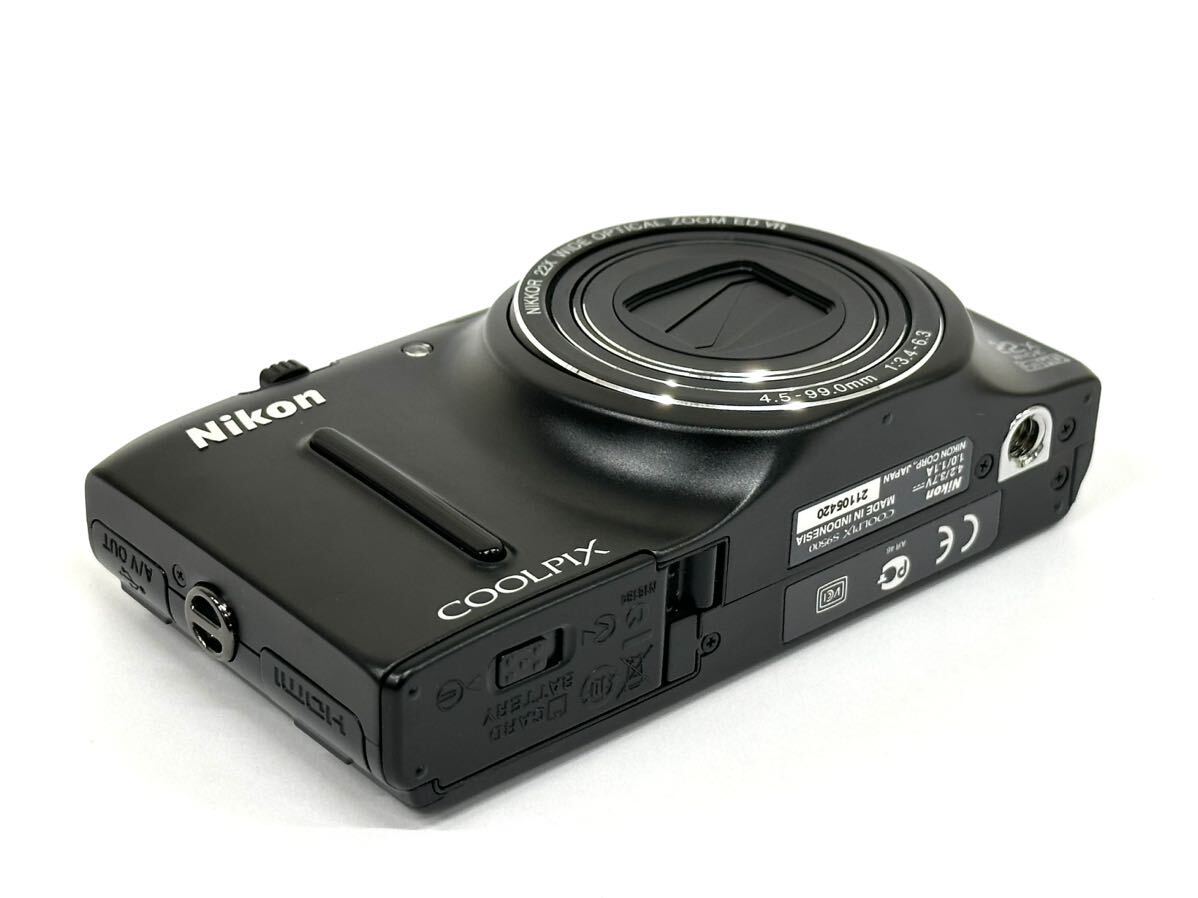A792◇ Nikon COOLPIX S9500 4.5-90.0mm 1:3.4-6.3 コンパクトデジタルカメラ　中古　通電確認済み【ジャンク】_画像9