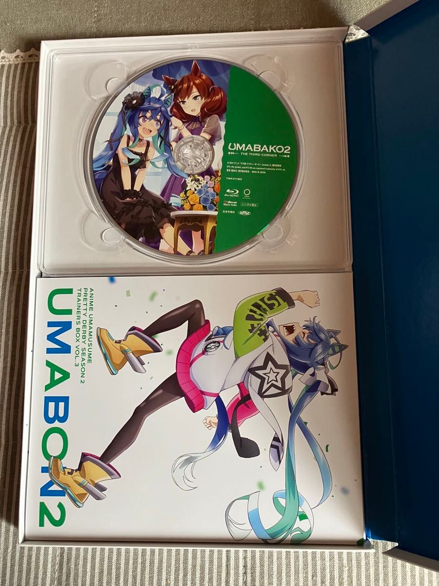 『ウマ箱2』第1〜4コーナー（アニメ『ウマ娘 プリティーダービー Season 2』トレーナーズBOX）※シリアルコード未使用