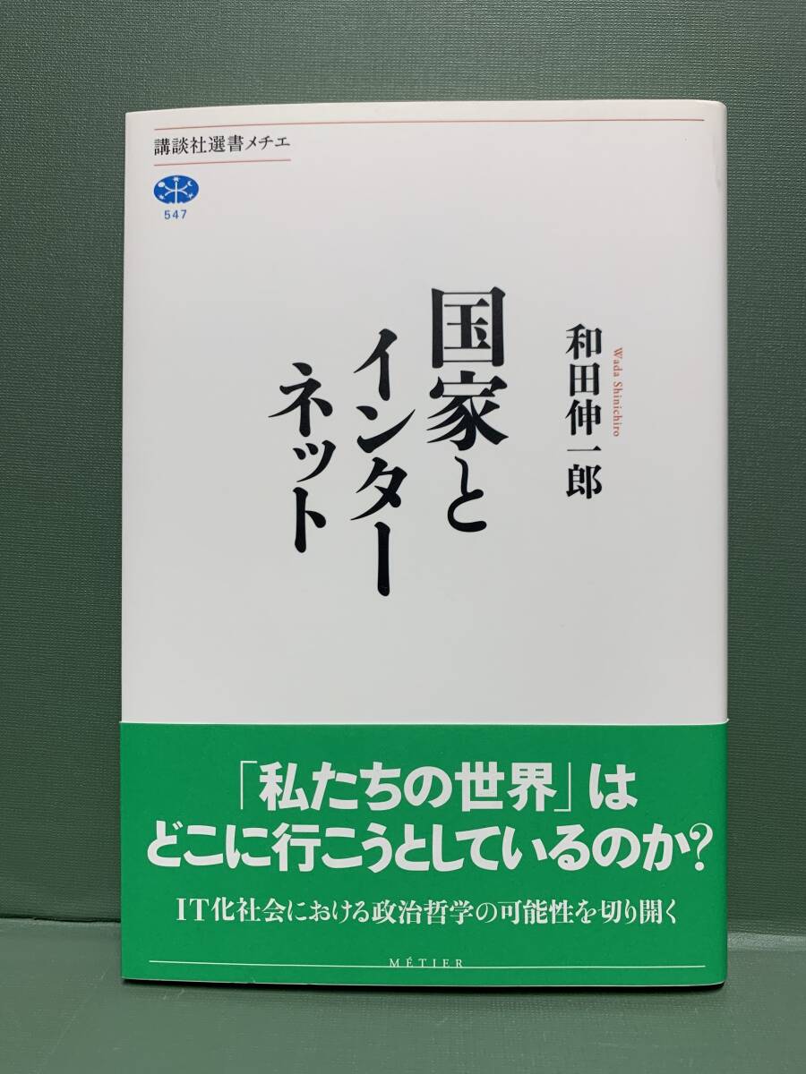 講談社選書メチエ　国家とインターネット　　著：和田伸一郎　　　発行：講談社_画像1