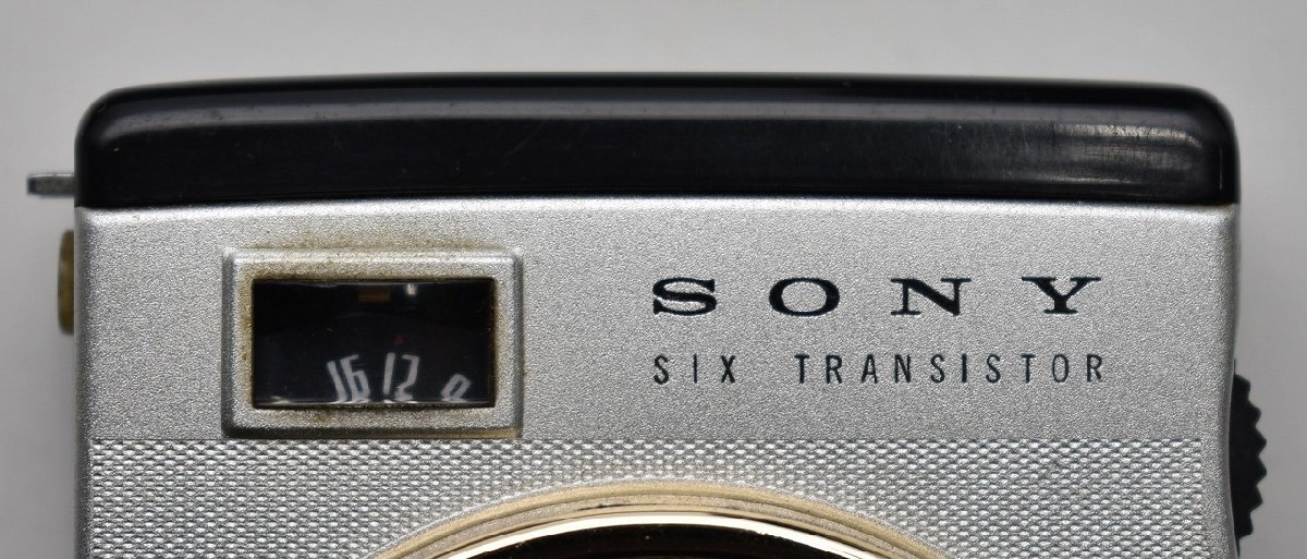 竜B857◆通電可 当時物 SONY ソニー TR-620 トランジスタラジオ 昭和レトロ アンティーク_画像3