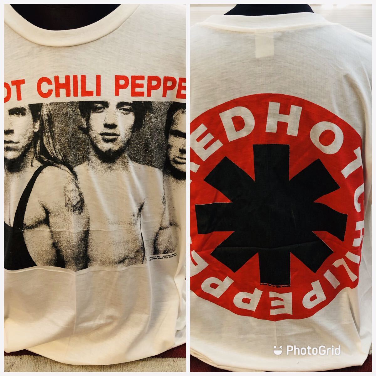 90年代バンド レッドホットチリペッパーズ XL バンドTシャツ ロックTシャツの画像1